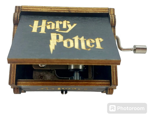 Caja Musical Con Manivela Harry Potter Más Pines Y Calcetas (Usado)