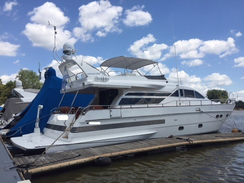 Imagen 3 de 14 de Crucero Antago 21 M 2 X Man 1200 Hp Año 1995 Made In Italy