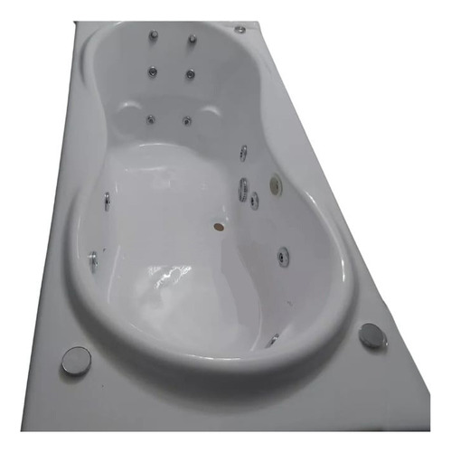 Hidromasaje Elvis 180x80 14 Jets Acrílico Premium Blanco