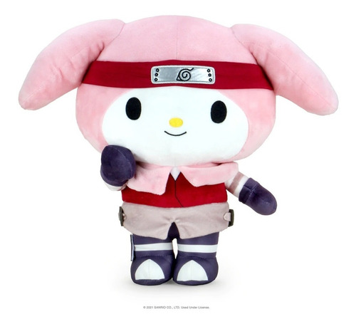 Peluche Kidrobot Sanrio Naruto My Melody Sakura Hello Kitty