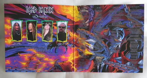 Iced Earth The Dark Saga Lp Judas Priest Grave Digger Angra Versão Do Álbum Edição Especial