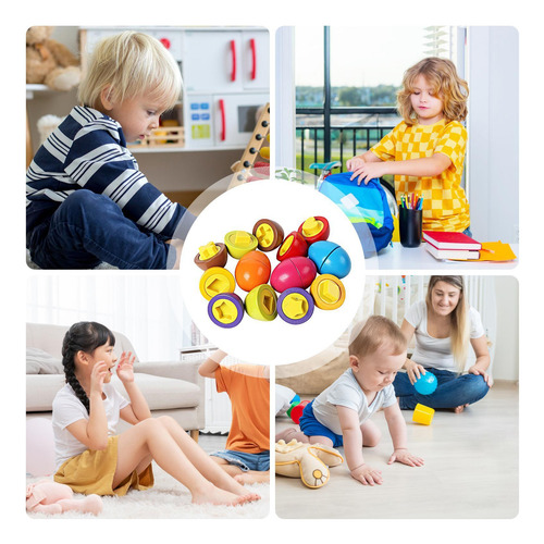 Huevos A Juego Para Jugar Juguete Educativo A Juego Con Huev