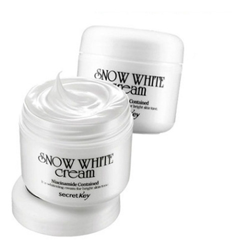2 Unidades Snow White Cream Cara Aclarante Cosmética Coreana