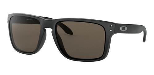 Imagen 1 de 4 de Anteojos de sol Oakley Holbrook XL Extra large con marco de o matter color matte black, lente warm grey de plutonite clásica, varilla matte black de o matter - OO9417