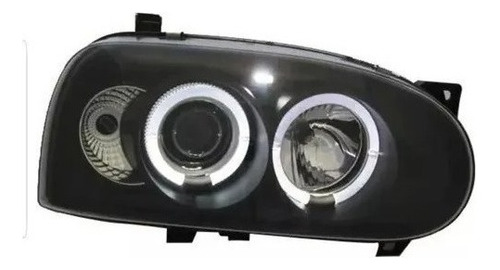 Faros C/lupa Ojo Angel Volkswagen Jetta Golf A3 93-99