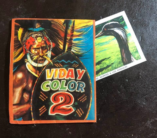 Album Vida Y Color 2. Sobre Con 1 Figurita. (Usado)
