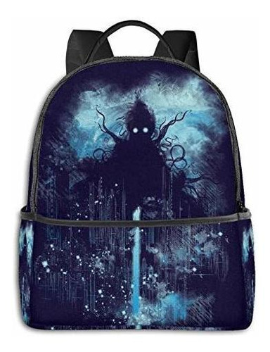 Cthulu Class 5 Vs Little Hero Student School Bag School Cycl