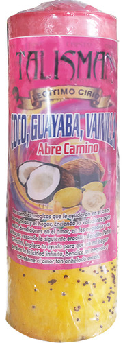 Velón Abre Camino - Coco Guayaba Vainilla Quita Bloqueos