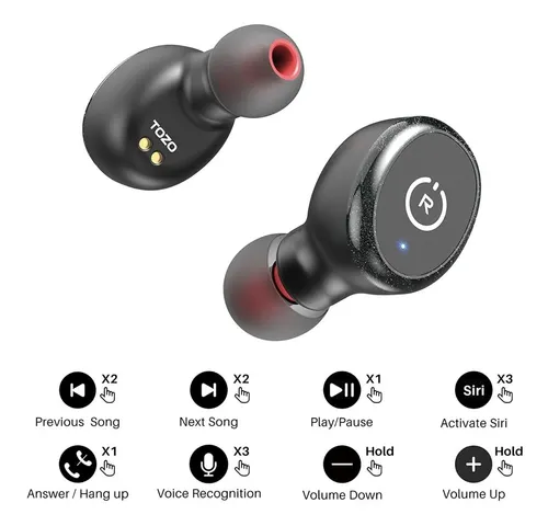 Aud fonos Inal mbricos Tozo T10 MercadoLibre