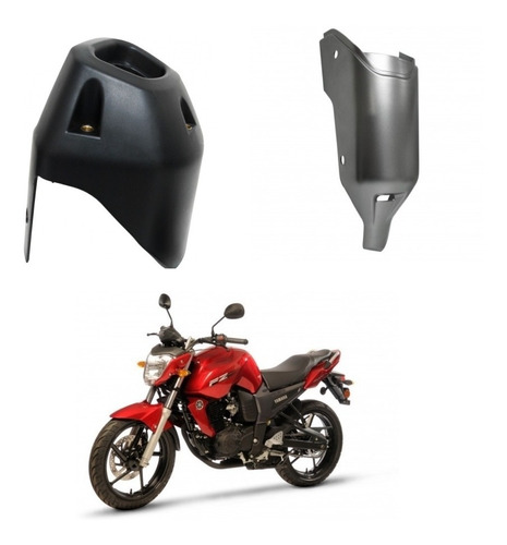  Kit Cubre Escape Delantero Y Trasero Moto Yamaha Fz 16