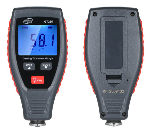 Medidor De Espesor De Revestimiento Benetech Gt235 Lcd Para