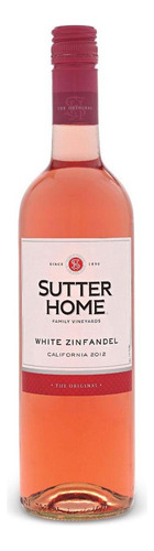 Pack De 4 Vino Rosado Sutter Home White Zinfandel 750 Ml