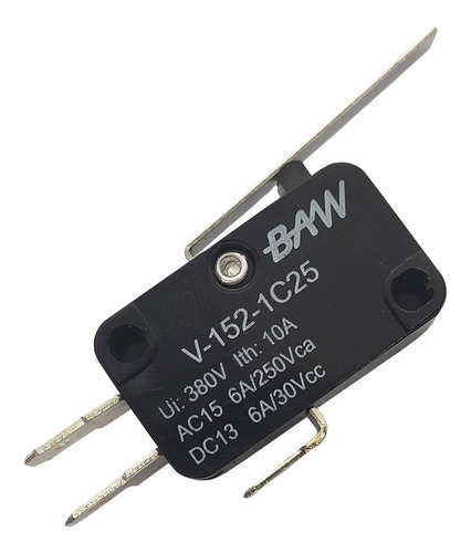 Microswitch Por Palanca Media Baw V-152-1c25