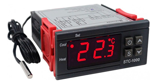 Termostato Digital Stc-1000 Doble Control Frío  Calor 220v