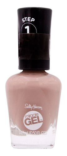 Esmalte Sallyhansen Miracle Gel Café Claro 212 Mochamecrazy