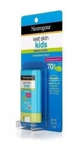 Protetor Solar Neutrogena Wet Skin Kids Stick Spf 70 Bastão