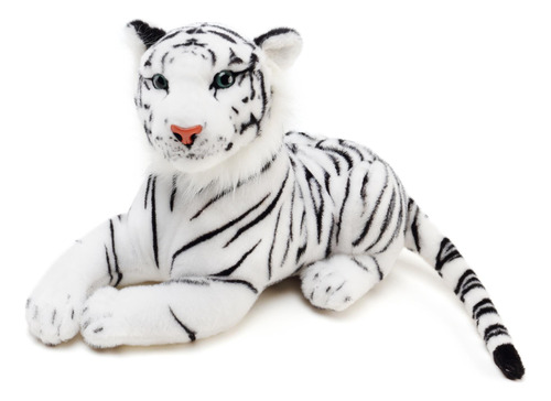 Peluche 2' De Saphed El Tigre Blanco Por Tiger Tale Toys
