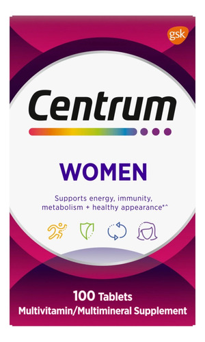 Centrum Mujer Americano Puro 100% Original