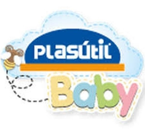 Imagem 4 de 4 de Kit Banho Do Bebe Banheira E Saboneteira Ursa Plasutil
