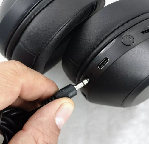 Audifono Bluetooth Type C Soft Comfort Negro / Microlab 9372