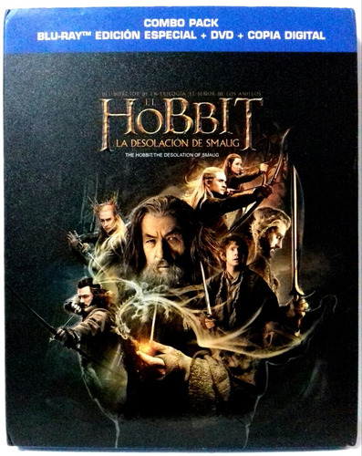 El Hobbit La Desolación De Smaug Blu-ray + Dvd + Digitalcopy