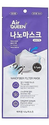 Koreac 50 Air Queen Nano Mask_white Tejido Humedo Fuerte