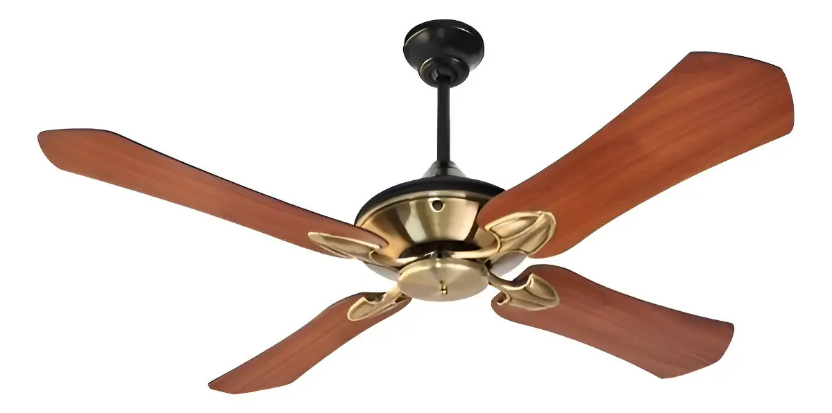 Ventilador De Techo Potenciado Ibiza Antique Martin Y Martin 1.2 M 360 Antique Cedro Y Roble Madera 4