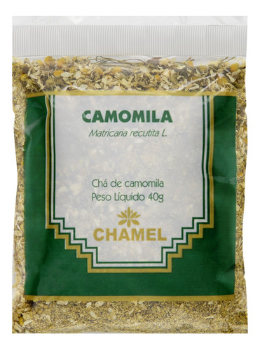 Chá Chamel camomila em ervas 40 g