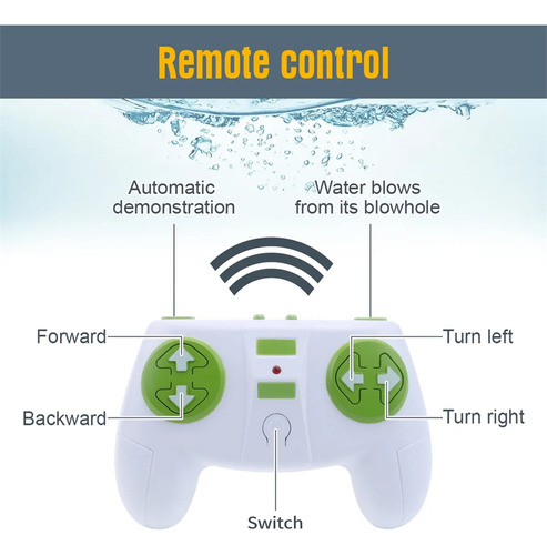 Stunt Remote Control Boat 2.4 G Spray Water Toys Remote
