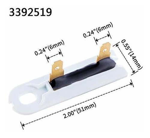 Lavadora Termostato Ciclismo Fusible Termico Kit