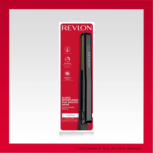 Plancha Cerámica De Alta Temperatura Revlon 3x, 1 Pulgada