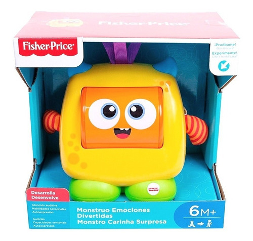 Muñeco Con Cuerpo De Robot Bebe Fisher Price Amarillo Nuevo