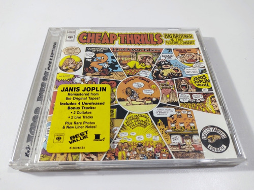 Janis Joplin - Cheap Thrills - Bonus Tracks Made In Usa