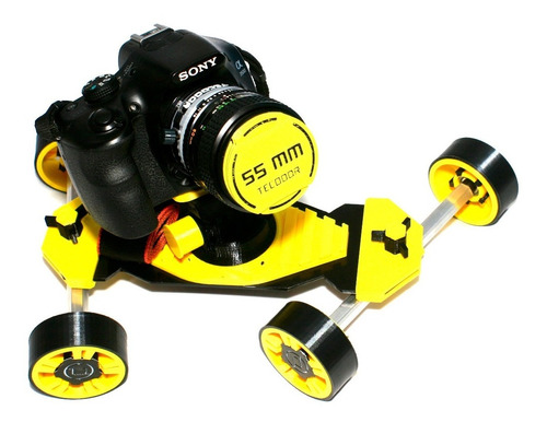 Dolly Skate Móvil Rodante Tecdoor Para Camaras Video Dslr