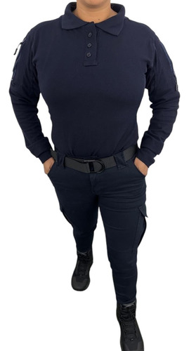 Kit De Uniforme Dama Stretch Camisa M Pantalon 34