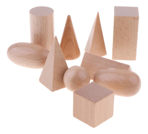 Hx 3 Juguetes Educativos - Juego De 10 Sólidos