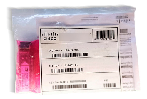 Cisco Modulo Convertidor De Fibra Glc-zx-smd Nuevo En Bolsa