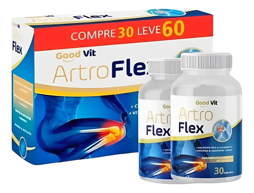 Artroflex Dores Nas Juntas Restauração Articulares 60 Cáps
