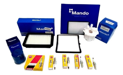 Kit Afinamiento  Morning 11-16 Filtro Bujia Korea 1.0 1.2