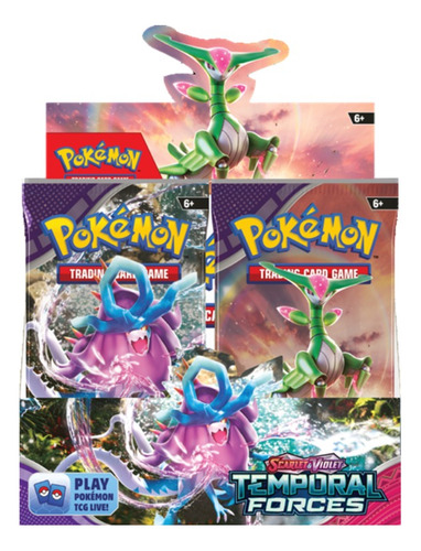 Pokemon Tcg - Temporal Forces Booster Box - Anime