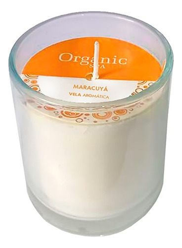 Vela Basic Maracuyá . Cera De Soja Organic Spa