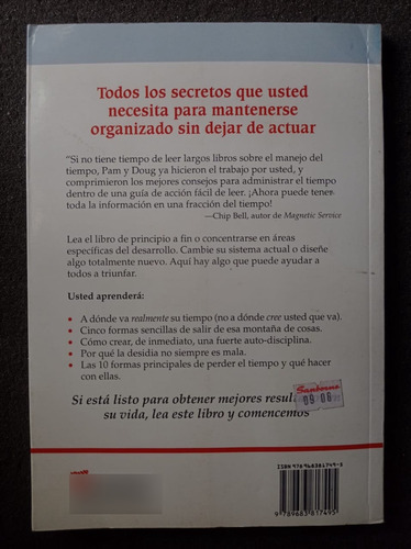 Las 25 Mejores Técnicas Para Administrar El Tiempo (Usado)