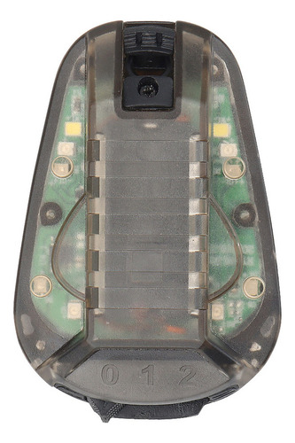 Luz De Señalización Impermeable Tipo Mariquita, Negro/roja