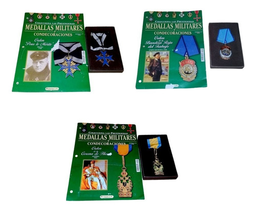 Silant #2 Pack X 3 Medallas Militares+revista Colección 2007