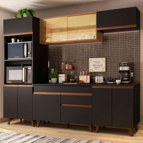 Cocina Integral Modular Completa Madesa Reims 260cm Nm