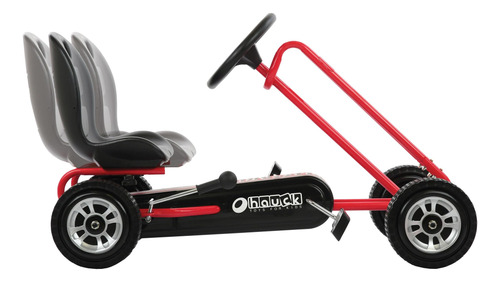 Juguete Pedal Go Kart Hauck Lightning Para Niños De 4 A 8 Añ