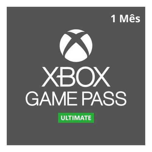 Xbox Game Pass Ultimate 1 Mês Gift Card Microsoft Brasil