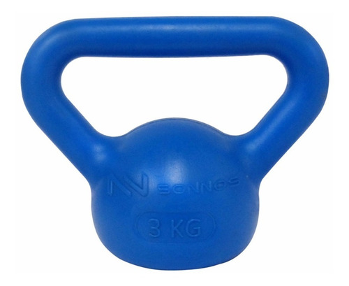 Pesa Rusa Kettlebell Pvc 3 Kg X 2 U. Sonnos Funcional