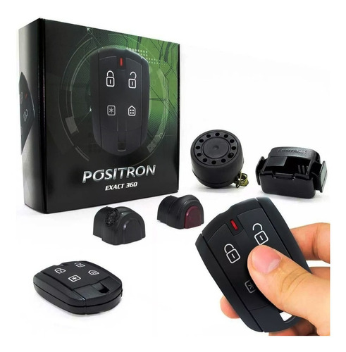 Alarme Positron Exact Ex 360 Automotivo Bloqueador Ultra Som