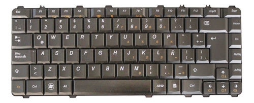  Teclado Para Laptop Lenovo Ideapad Y460, Y480, V460, B460